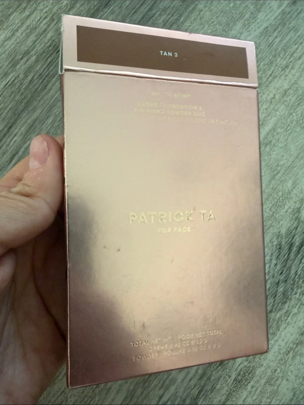 Patrick Ta Dual Bronzer & Contour Compact — Tan and Deep Brown